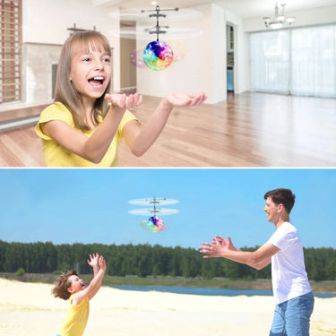Flying Ball Suspended Helicopter Toy With Light